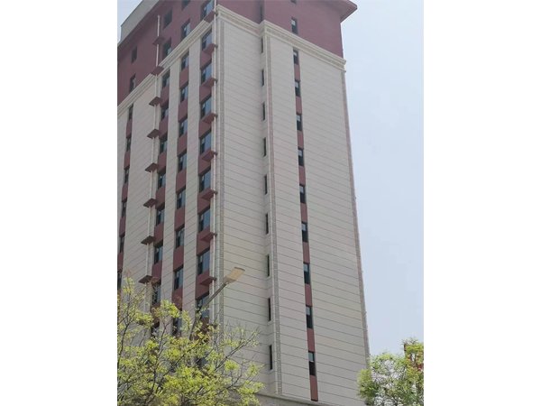 垣曲府東花苑黑墩真石漆效果