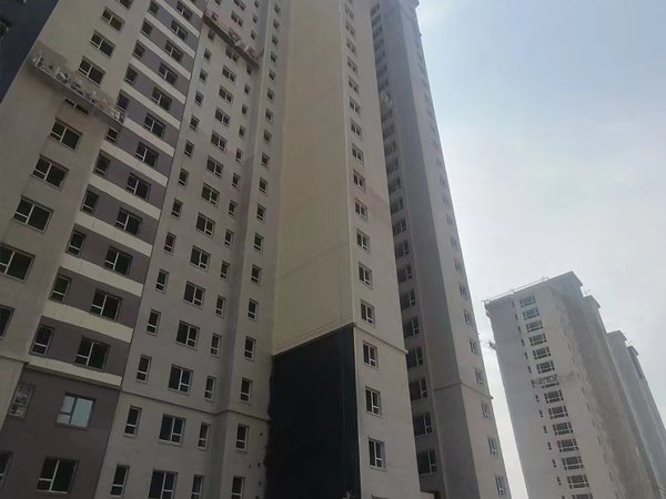 長治五臺縣錦鈺華府黑墩建材水包砂項目